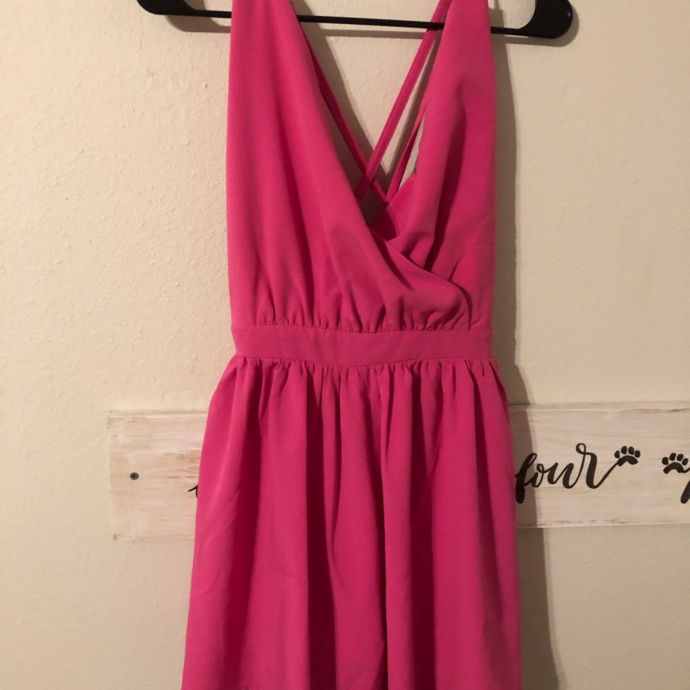 Pink romper